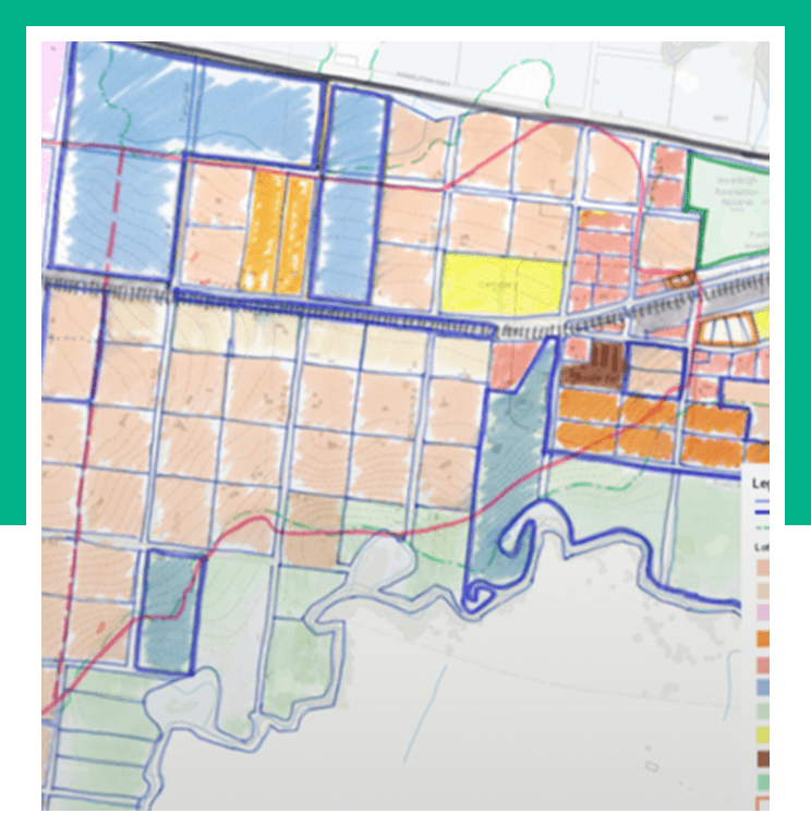 Subdivision map